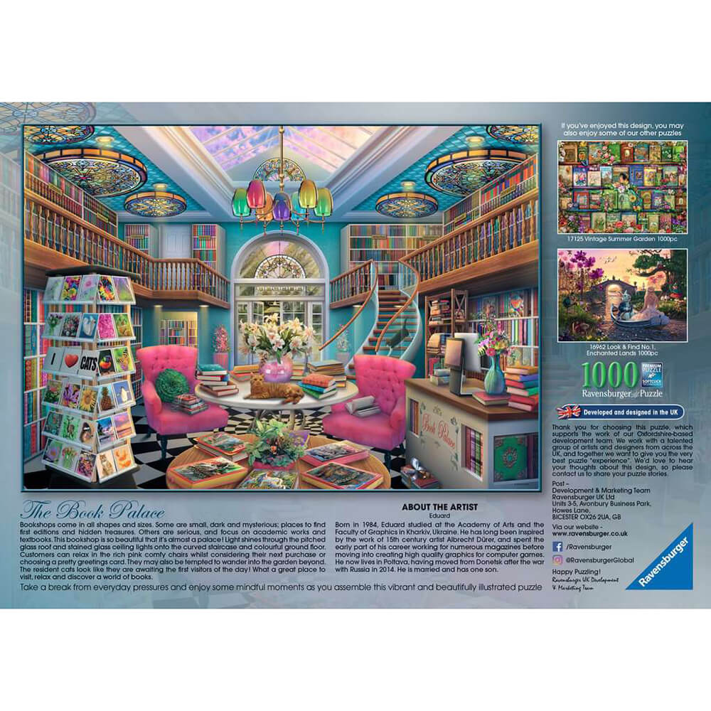 Ravensburger The Book Palace 1000 Piece Jigsaw Puzzle