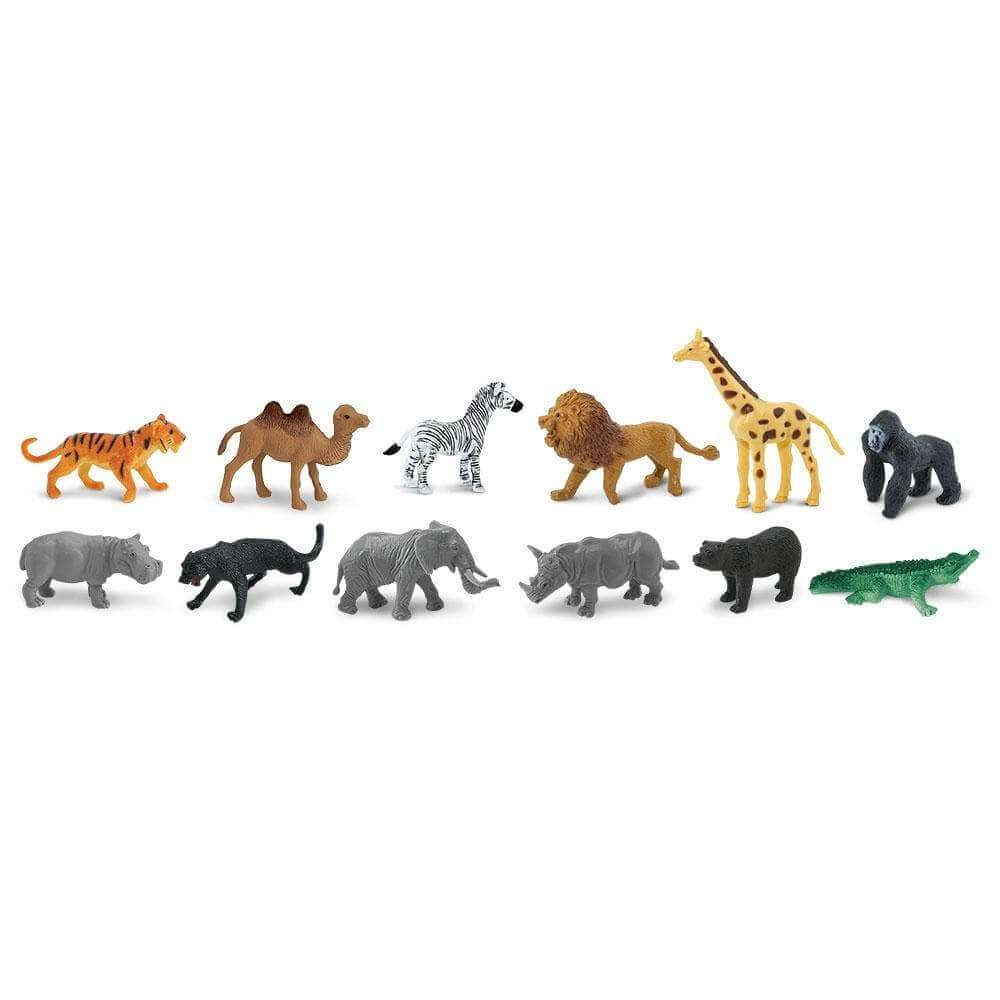 Safari Single Mini Surprise Animal Figure (Styles Vary)