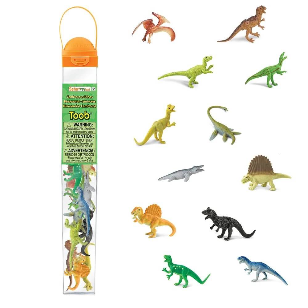 Safari TOOB Carnivorous Dinos 12 Piece Set