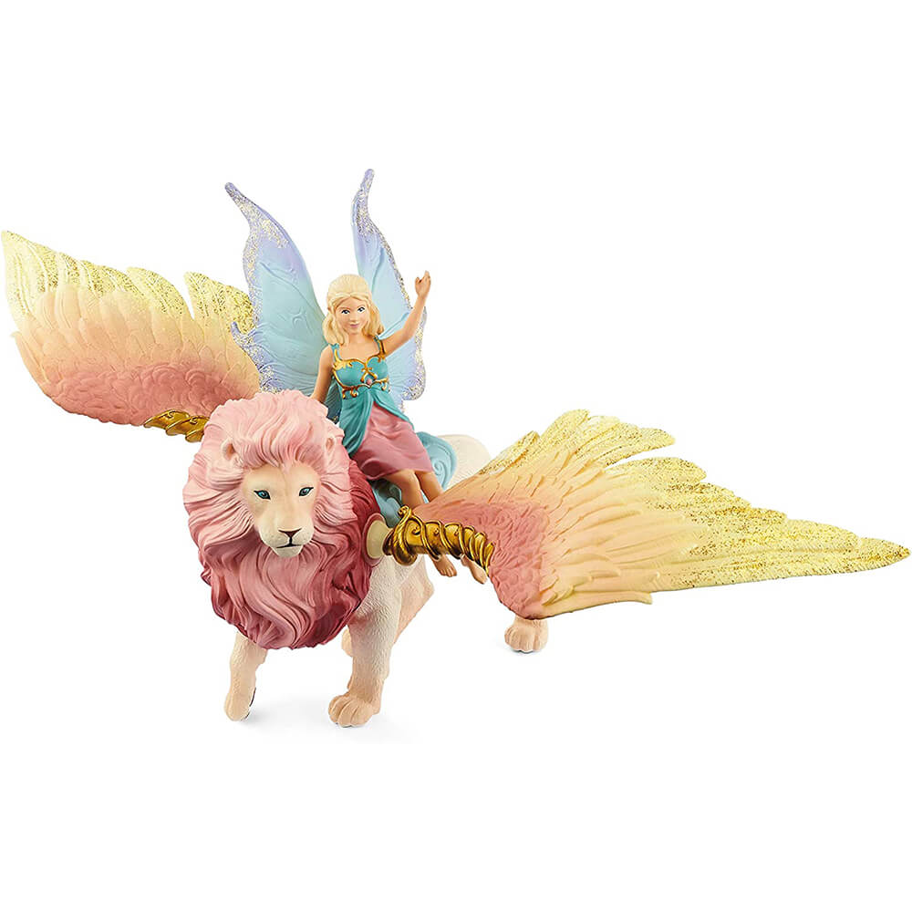 Schleich Bayala Fairy In Flight On Winged Lion