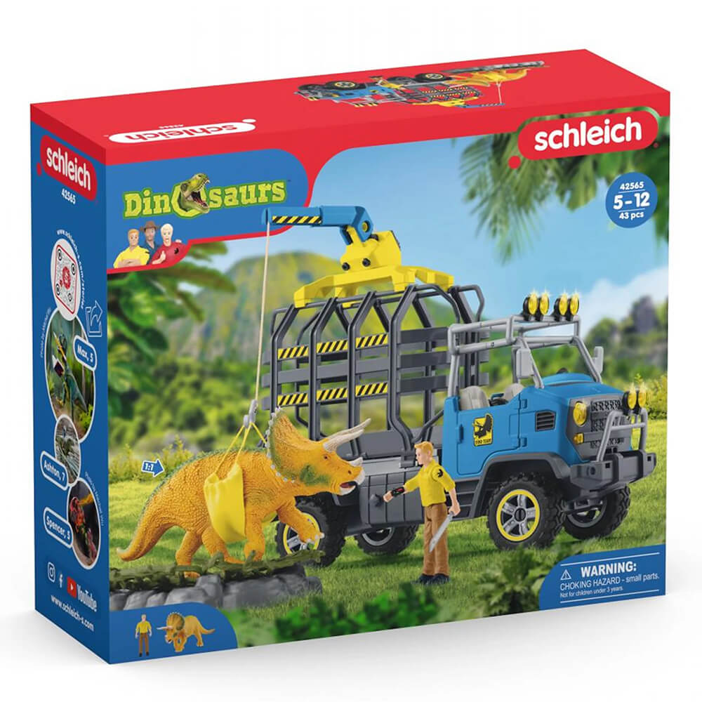 Schleich Dinosaurs Dino Transport Mission Playset