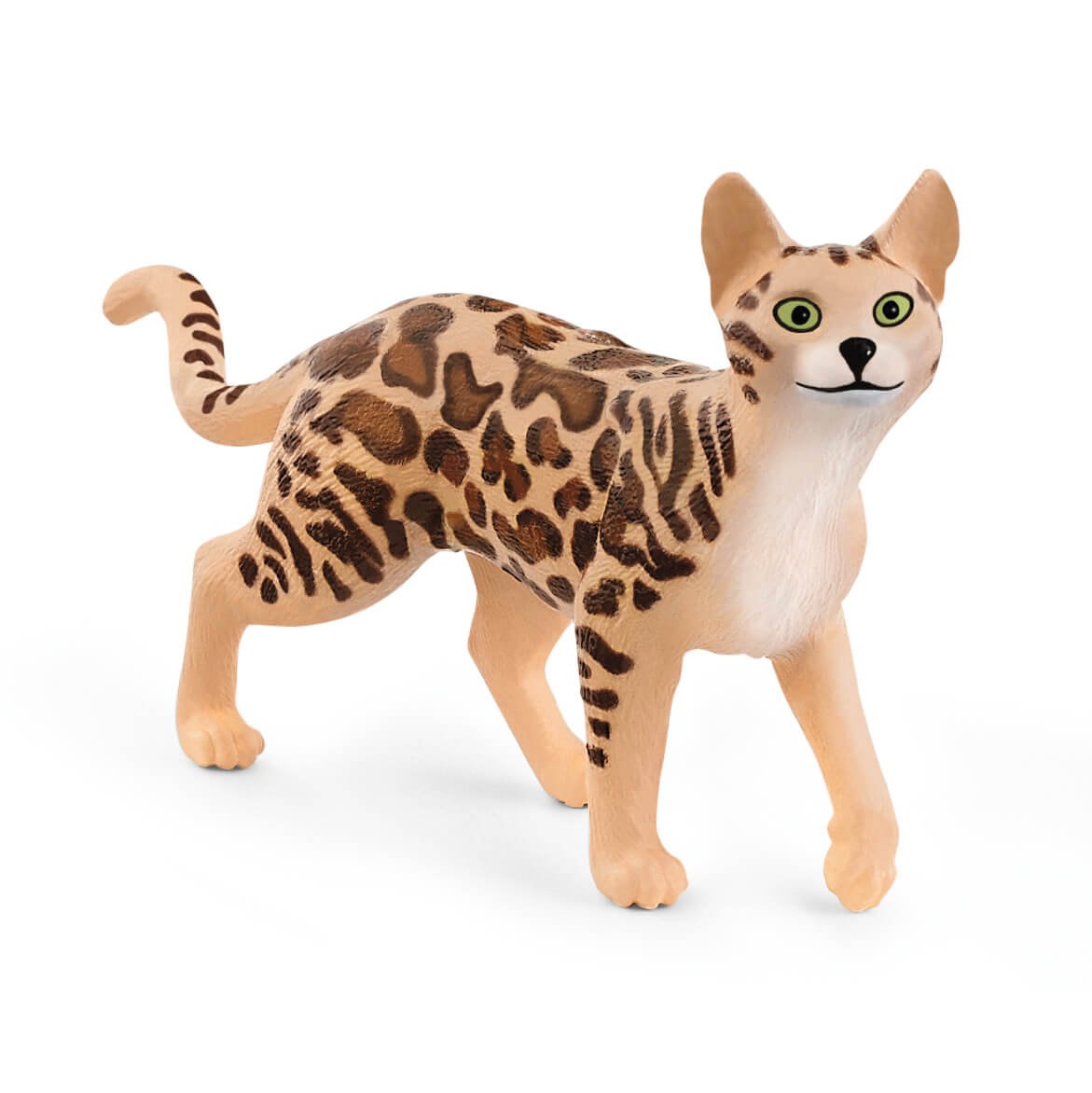 Schleich Farm World Bengal Cat Animal Figure (13918)