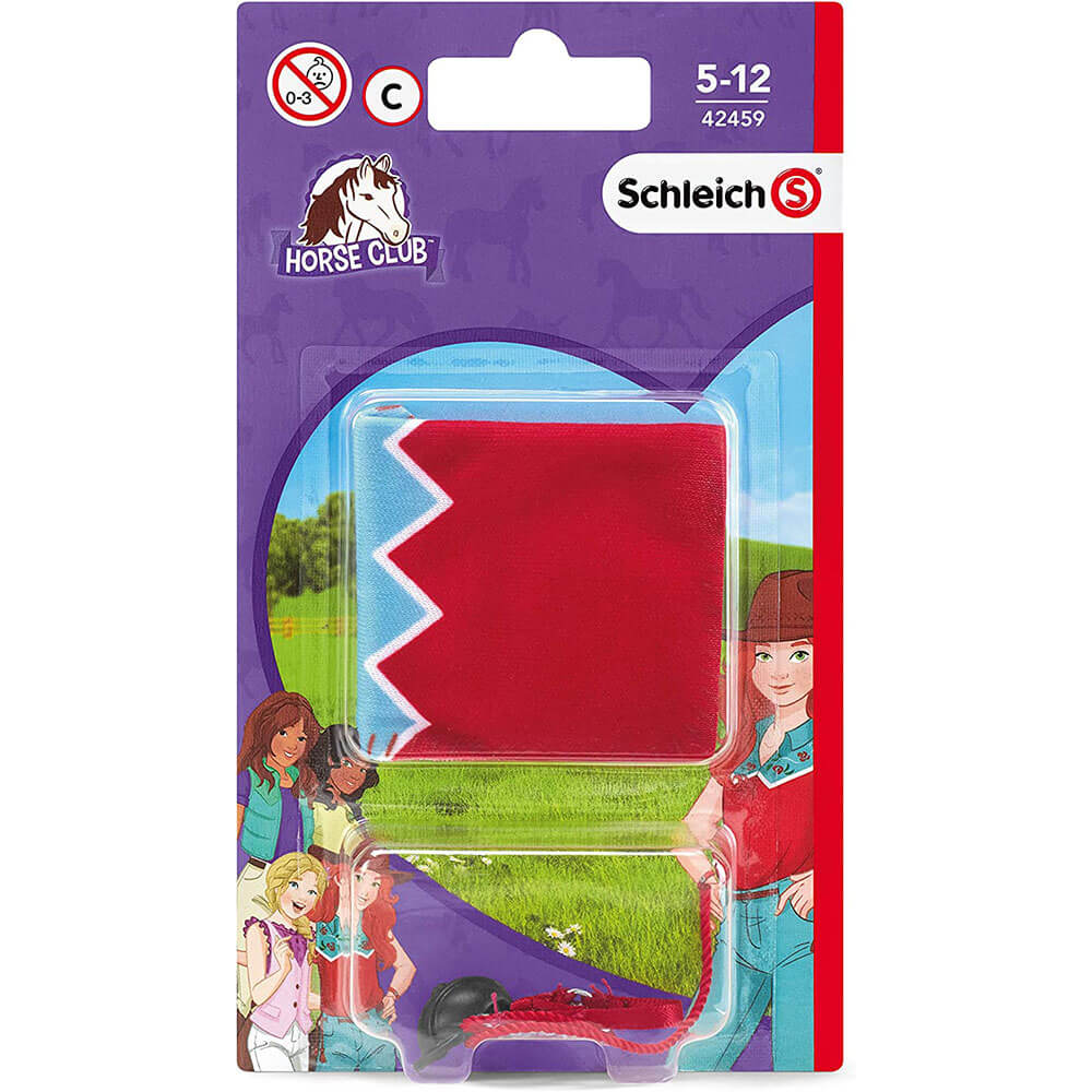 Schleich Horse Club Blanket & Halter Horse Club Hannah & Cayenne Playset