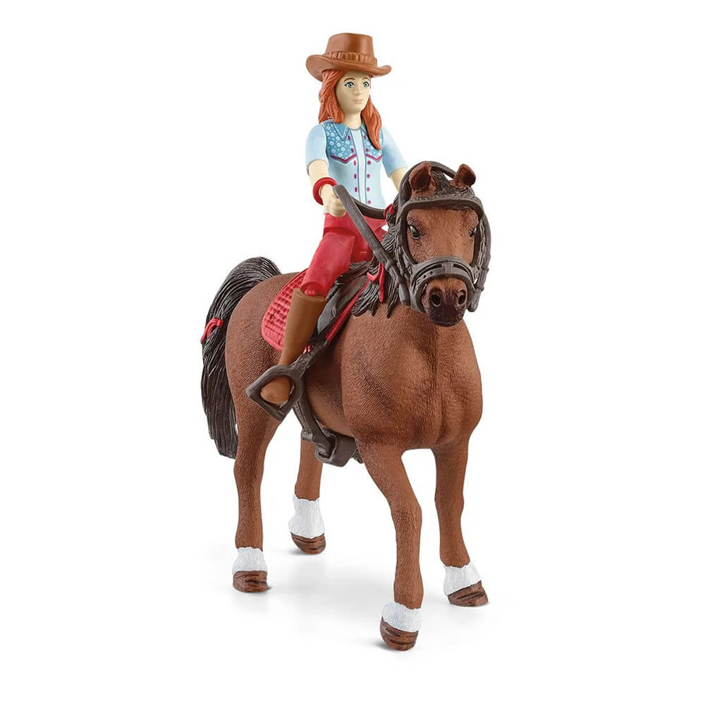 Schleich Horse Club Horse Club Hannah & Cayenne Playset