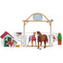 Schleich Horse Club Horse Club Hannah’S Guest Horses with Ruby The Dog Playset