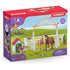 Schleich Horse Club Horse Club Hannah’S Guest Horses with Ruby The Dog Playset