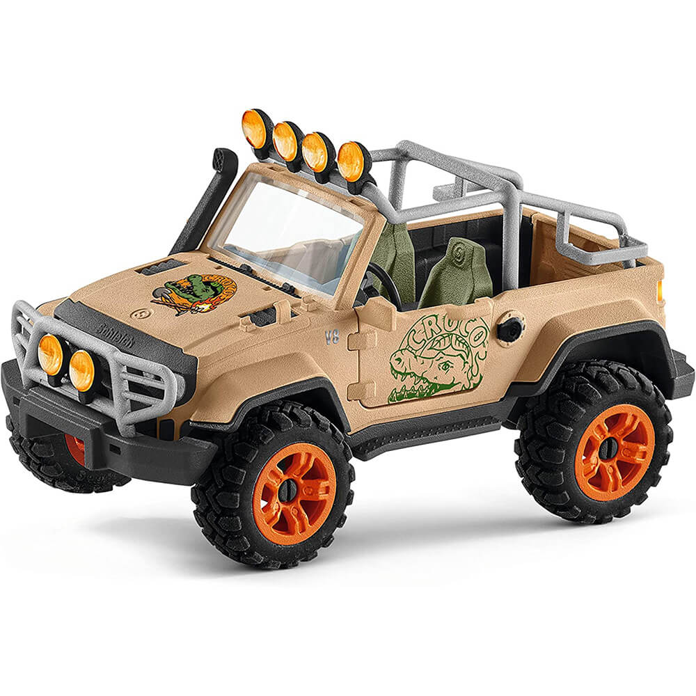 Schleich Wild Life 4X4 Vehicle with Winch Playset