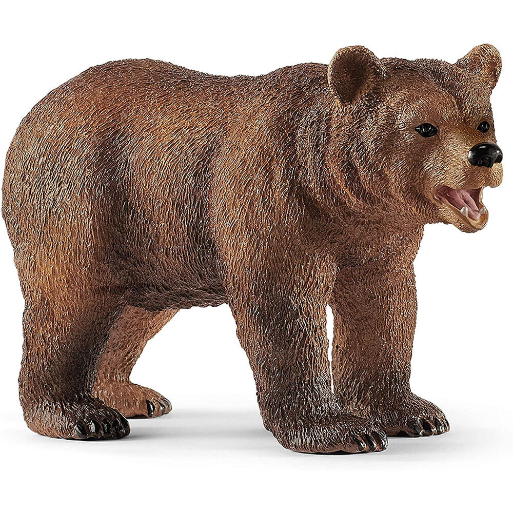 Schleich Wild Life Grizzly Bear Mother with Cub Playset