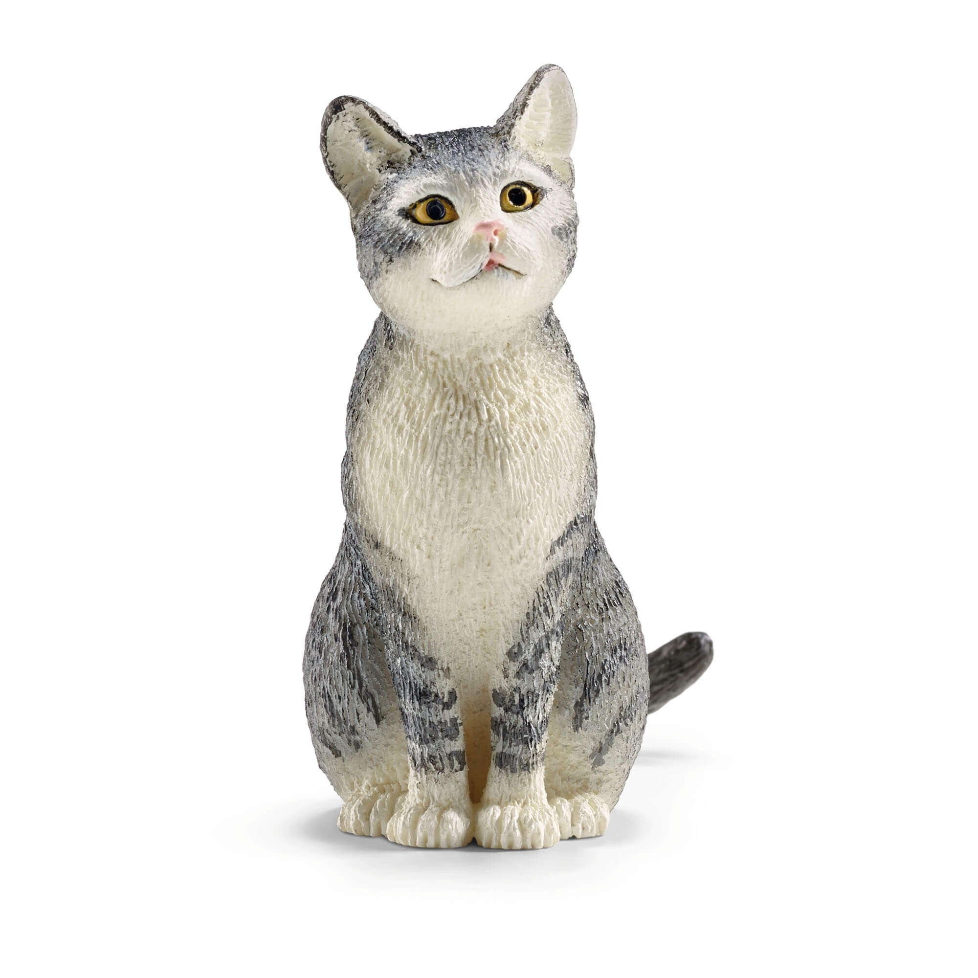 Schleich Farm World Sitting Cat Animal Figure