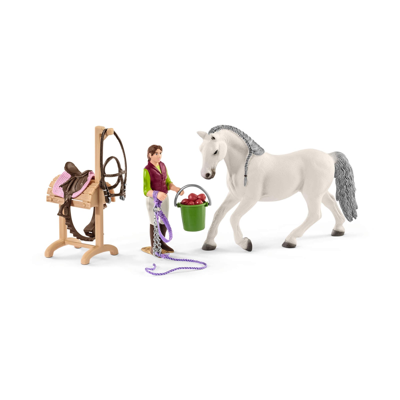 Schleich Horse Club Riding School With Riders And Horses Play Set