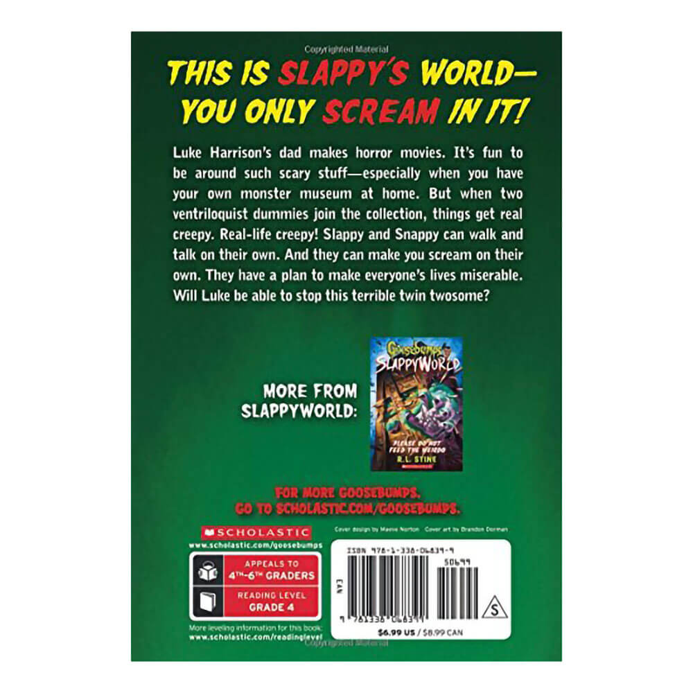 I Am Slappy's Evil Twin (Goosebumps SlappyWorld #3)