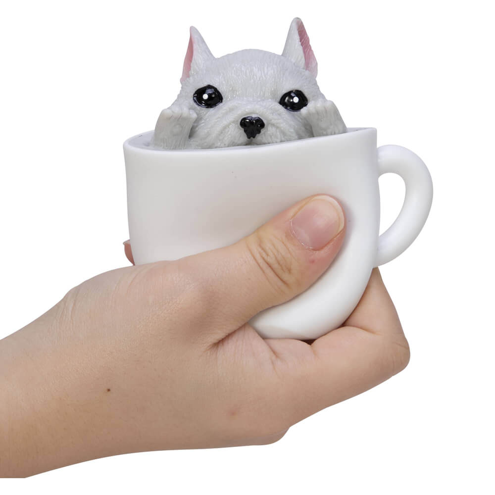 Schylling Pup in a Cup Lab-Latte Fidget Toy