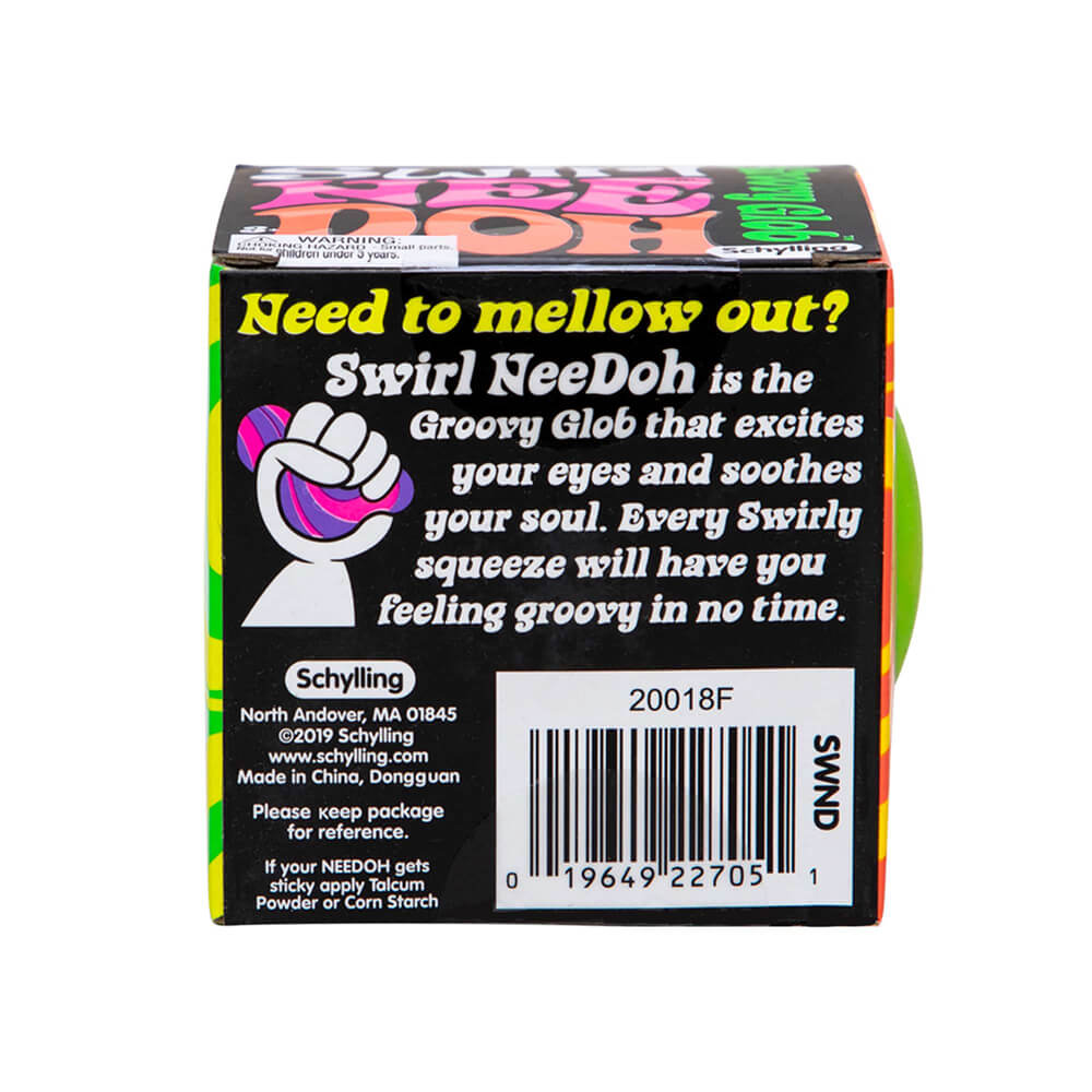 Schylling Swirl NeeDoh Fidget Ball