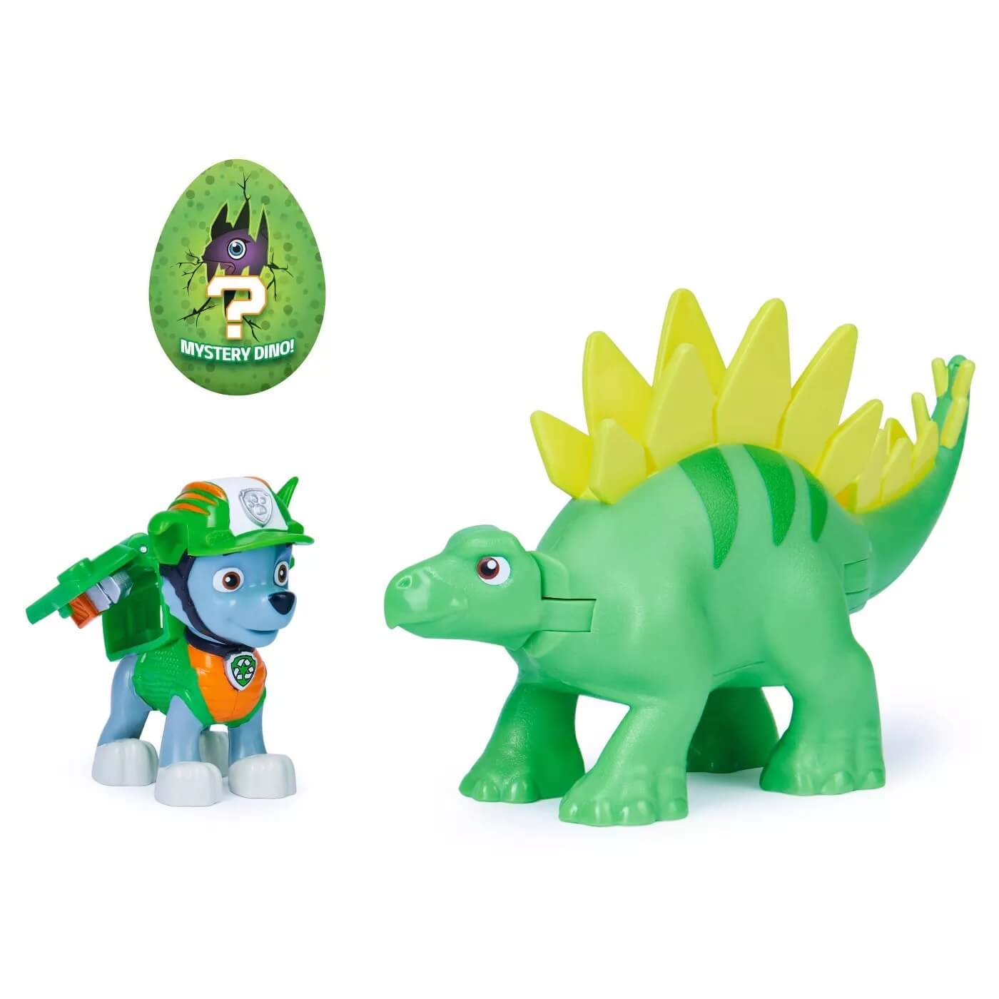 Spin Master PAW Patrol Dino Rescue Rocky and Stegosaurus Action Figure Set