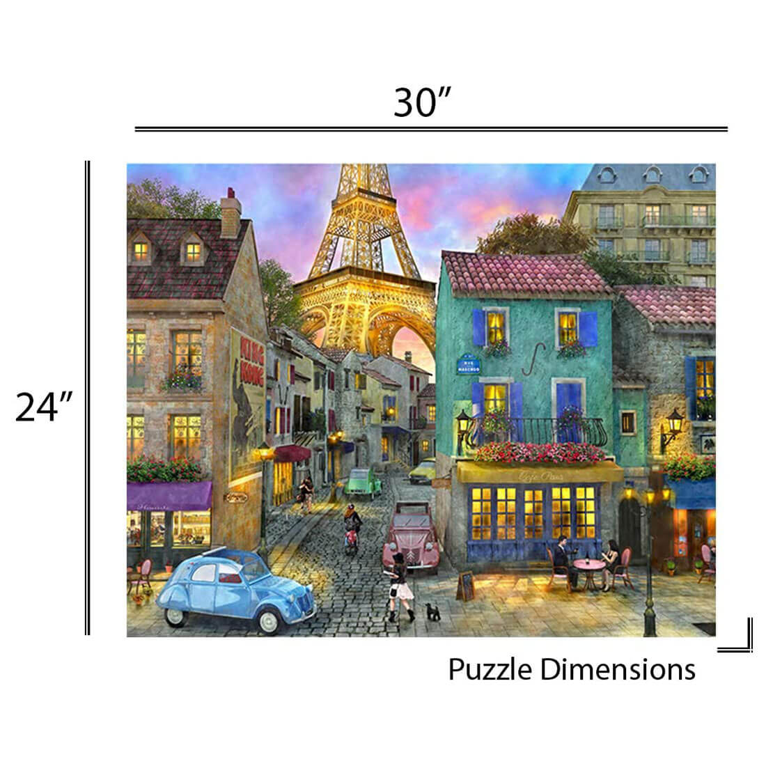 Springbok Eiffel Magic 1000 Piece Jigsaw Puzzle