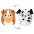 Squishmallows Flipamallows Andres and Dustin 12" Reversable Plush