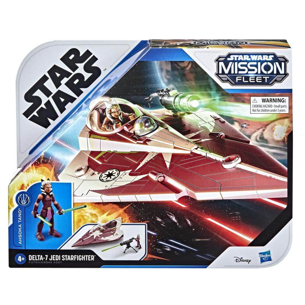 Star Wars Mission Fleet Ahsoka Tano with Delta-7 Jedi Starfighter