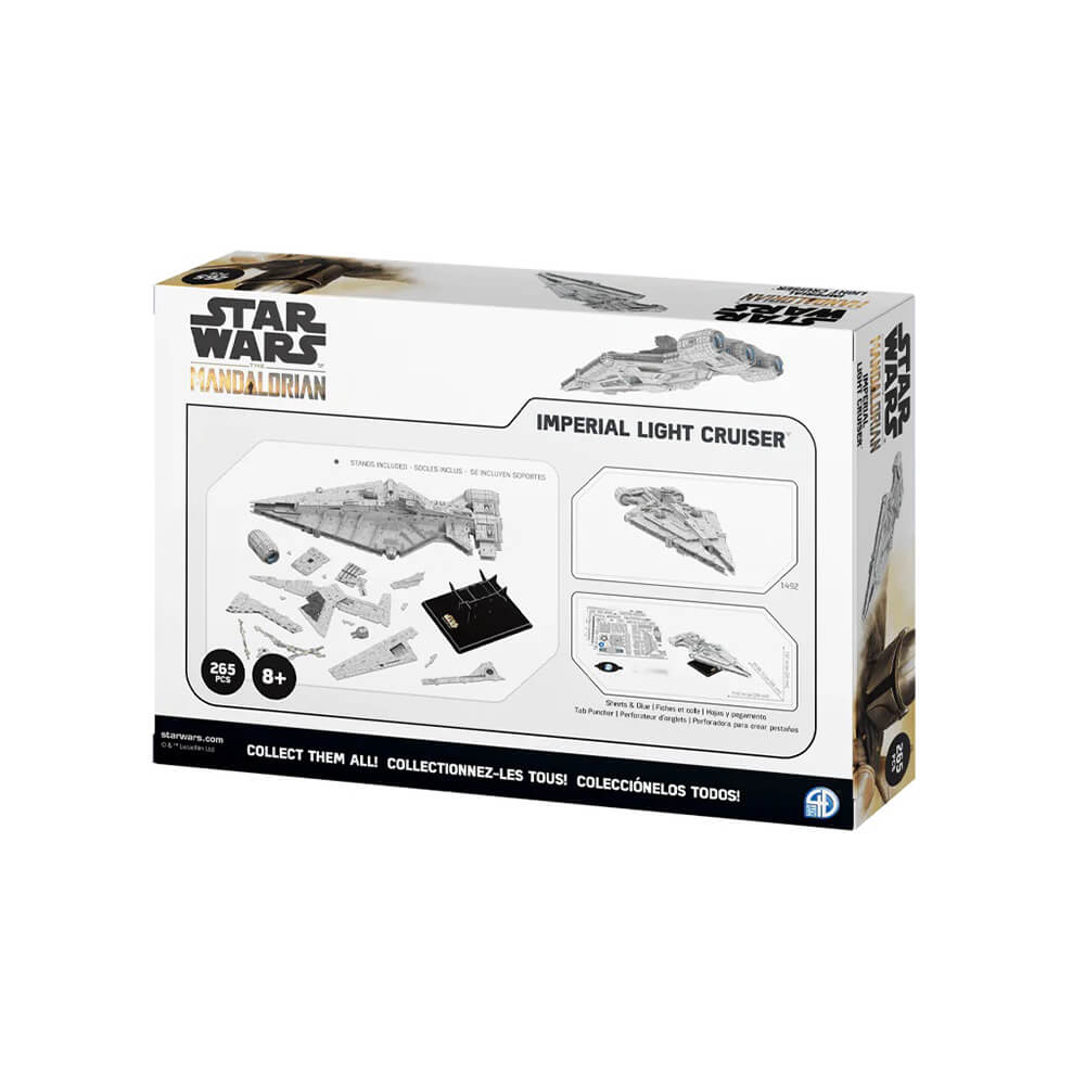 4DPuzz Star Wars The Mandalorian Imperial Light Cuiser Paper Model Kit