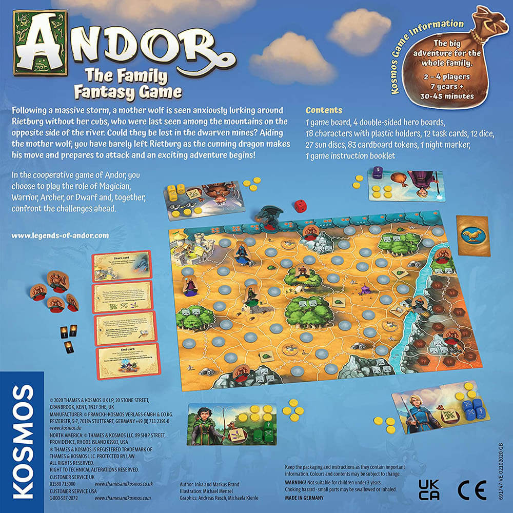 Thames and Kosmos Andor The Family Fantasy Game