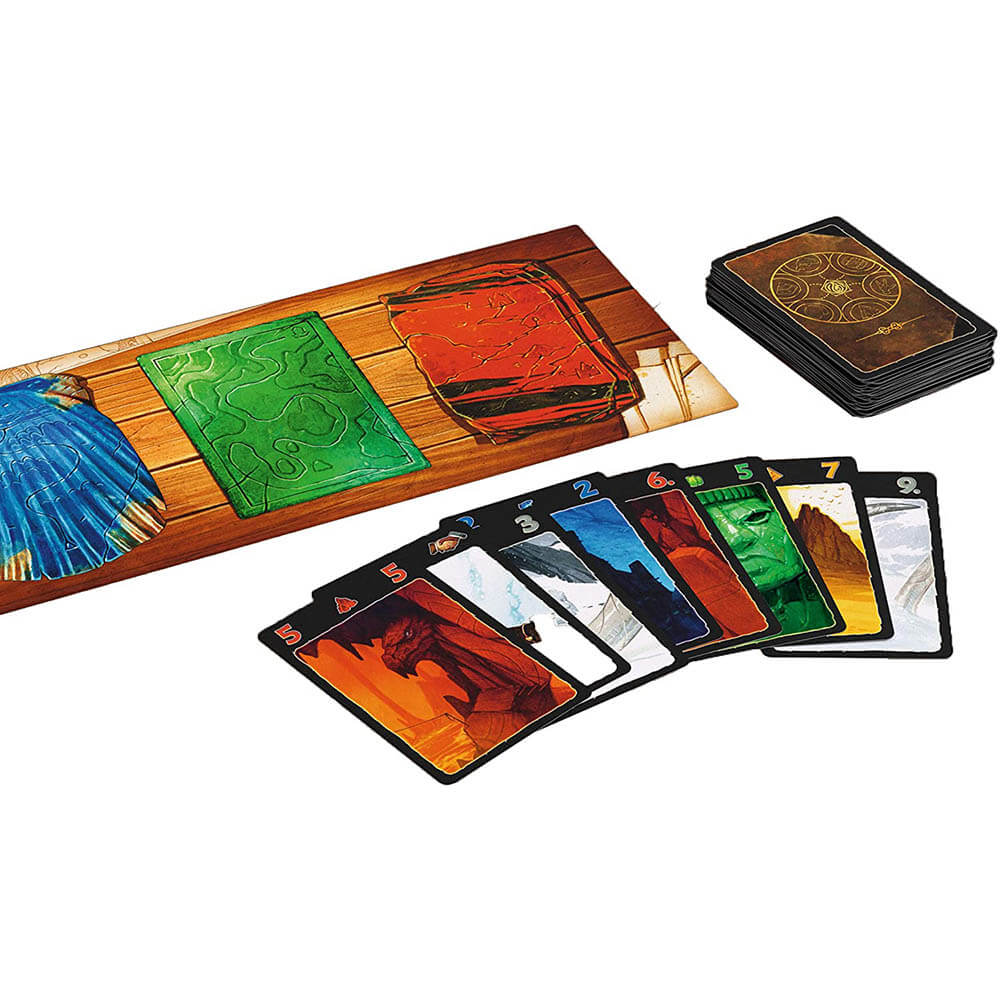 Thames and Kosmos Lost Cities Card Game with 6th Expedition