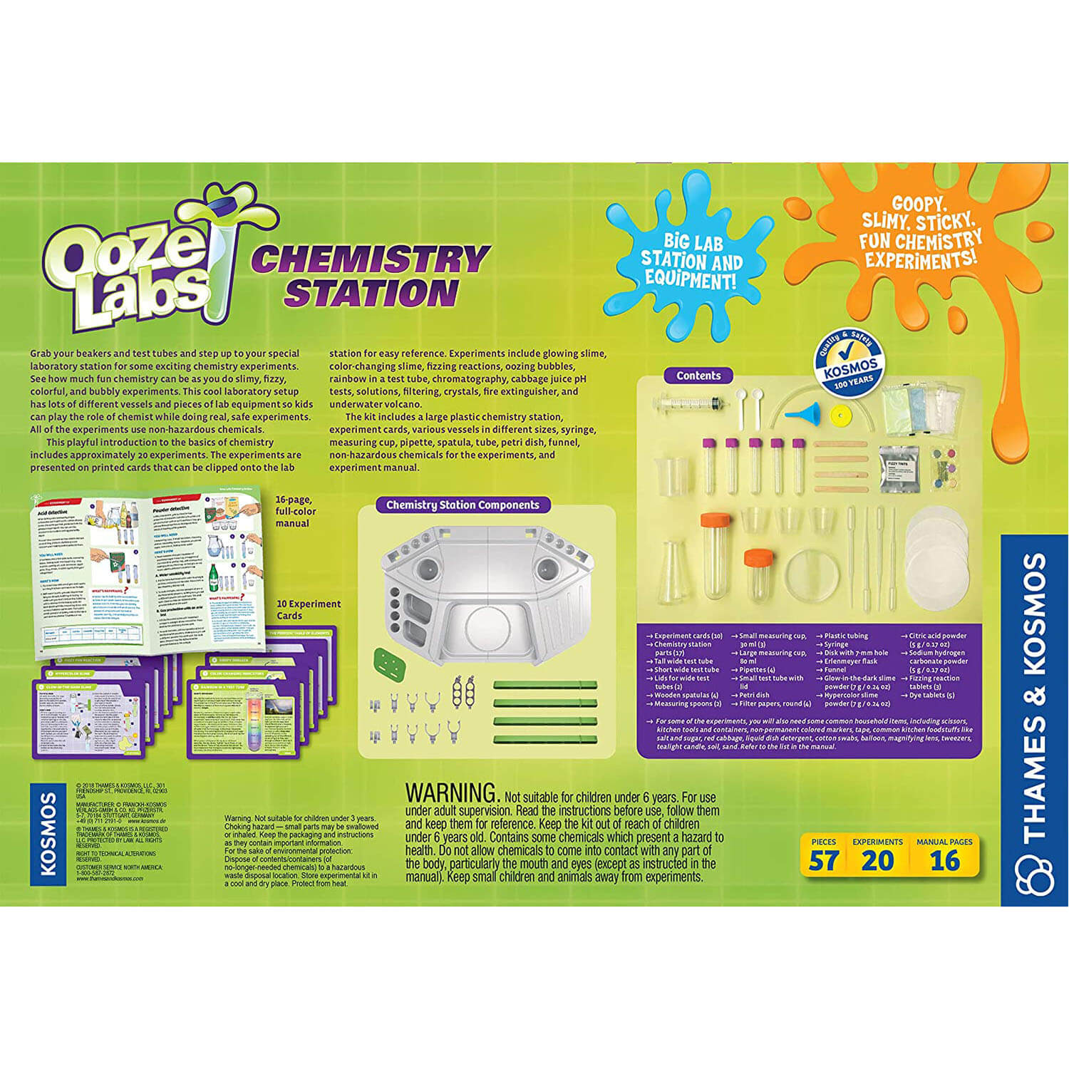 Thames and Kosmos Ooze Labs Chemistry Station