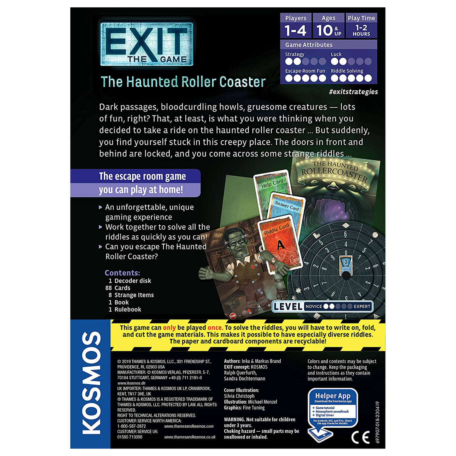 Thames and Kosmos EXIT: The Haunted Roller Coaster