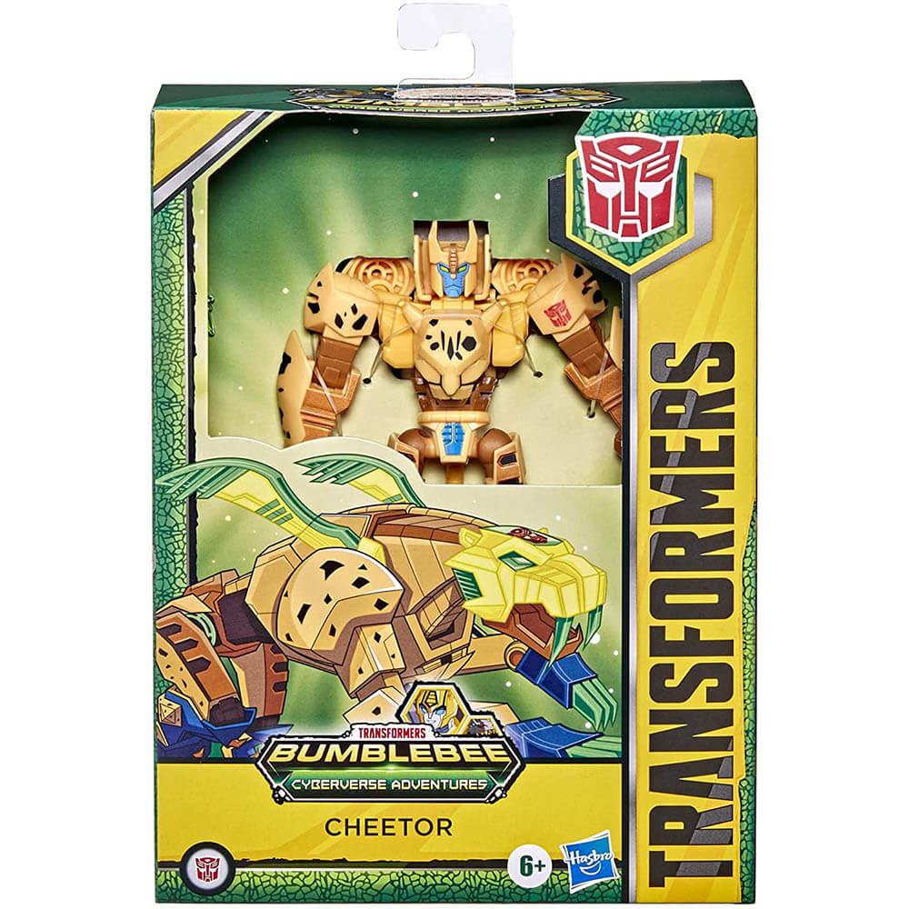 Transformers Cyberverse Adventures Cheetor Deluxe Figure