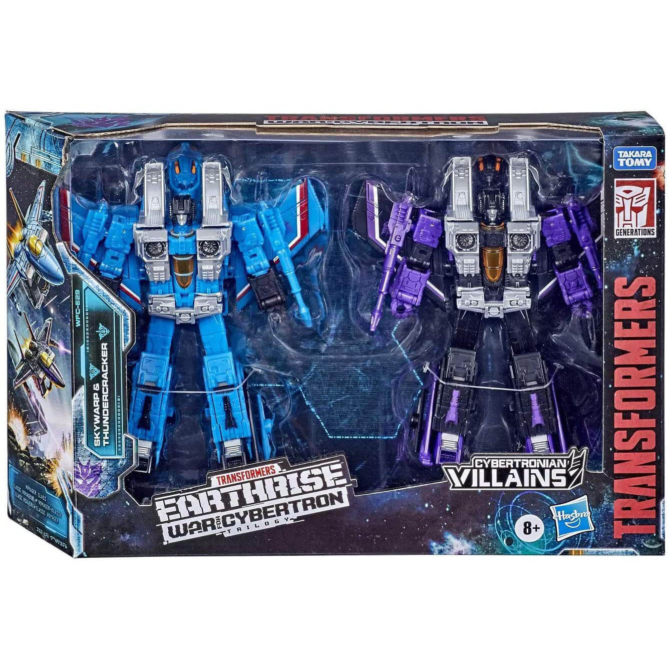 Transformers Voyager Class Skywarp Thundercracker 2-Pack