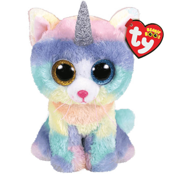 Ty Beanie Boos Heather the Cat 6 Plush