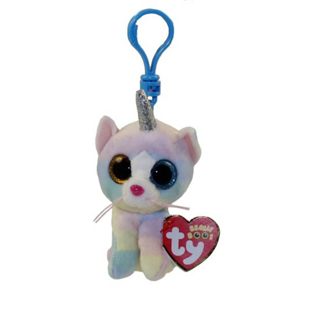 Ty Beanie Boos Heather the Cat Clip