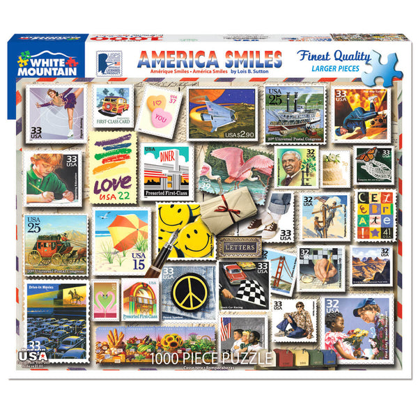 Colle puzzle : Flacon 50 ml White Mountain Puzzles en multicolore