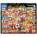 White Mountain Puzzles Beer Labels 1000 Piece Jigsaw Puzzle