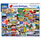 White Mountain Puzzles I Love Michigan 1000 Piece Jigsaw Puzzle