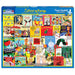 White Mountain Puzzles Storytime 1000 Piece Jigsaw Puzzle Box Cover is primarily in Blue with the Image featured on the front.