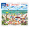 White Mountain Puzzles Beach Day Seek & Find 1000 Piece Jigsaw Puzzle