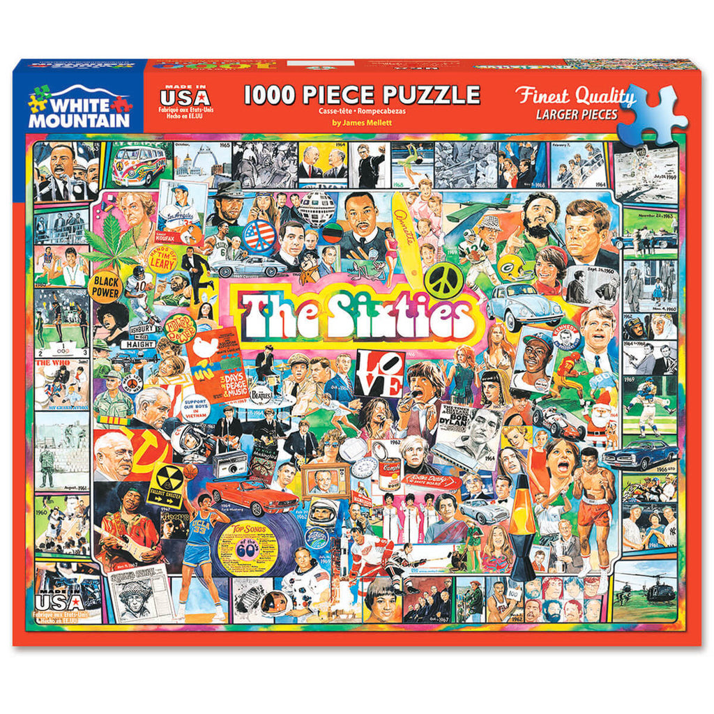 1000 Piece Jigsaw Puzzle - The New Millennium – White Mountain Puzzles