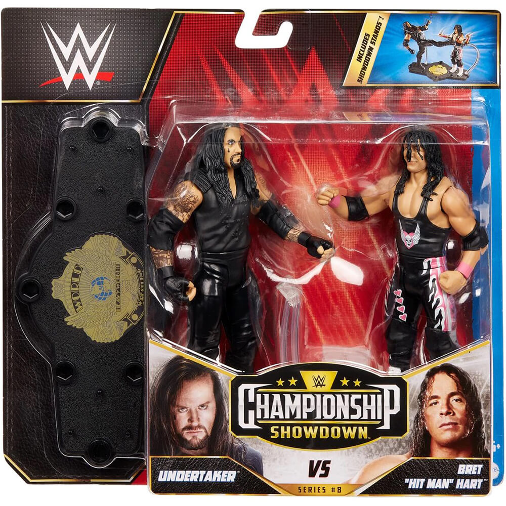 WWE Championship Showdown Undertaker Vs Bret Hit Man Hart 2-Pack